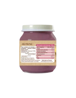 Tarrito de Manzana y Arándanos Babybio 130g