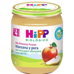 Tarrito de manzana y pera bio +4 meses HiPP 125g