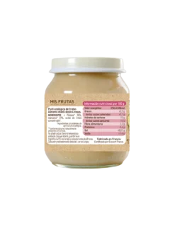 Tarrito de Plátano y Manzana Babybio 130g