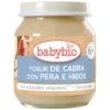Tarrito de Yogur de Cabra con Pera e Higo Babybio 130 g