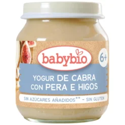 Tarrito de Yogur de Cabra con Pera e Higo Babybio 130 g