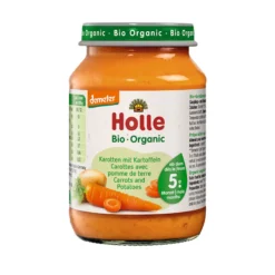 Tarrito de Zanahoria & patata Demeter a partir 7 meses Holle 190gr