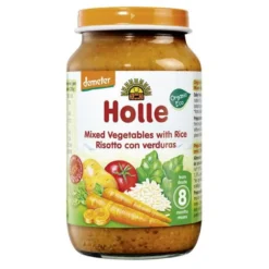 Tarrito ECO de Arroz con verduras junior Holle 8M+ Holle, 220 g