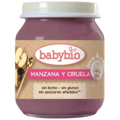 Tarrito Manzana y Ciruela Babybio 130g
