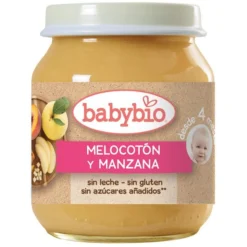 Tarrito Melocotón y Manzana Babybio 130g