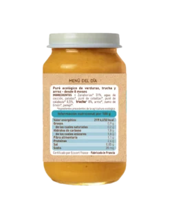 Tarrito Verdura y Trucha (a partir de 6 meses) babybio 200g
