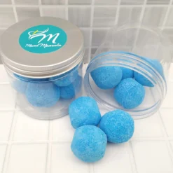 Tarro 7 Mini Bombas Efervescentes Para Manicura Y Pedicura - Ablandan Durezas, Uñas Y Cutículas - Aroma Ylang Y Pachuli
