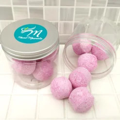 Tarro 7 Mini Bombas Efervescentes Manicura Y Pedicura - Ablandan Durezas, Uñas Y Cutículas - Aroma Fruta De La Pasión