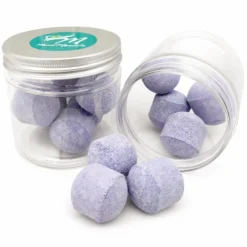 Tarro 7 Mini Bombas Efervescentes Para Manicura Y Pedicura - Ablandan Durezas, Uñas Y Cutículas - Aroma Cereza