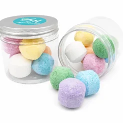 Tarro 7 Mini Bombas Efervescentes Para Manicura Y Pedicura - Ablandan Durezas, Uñas Y Cutículas - Aroma Surtido