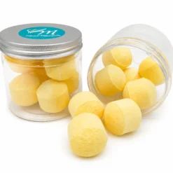 Tarro 7 Mini Bombas Efervescentes Para Manicura Y Pedicura - Ablandan Durezas, Uñas Y Cutículas - Aroma Piña Colada