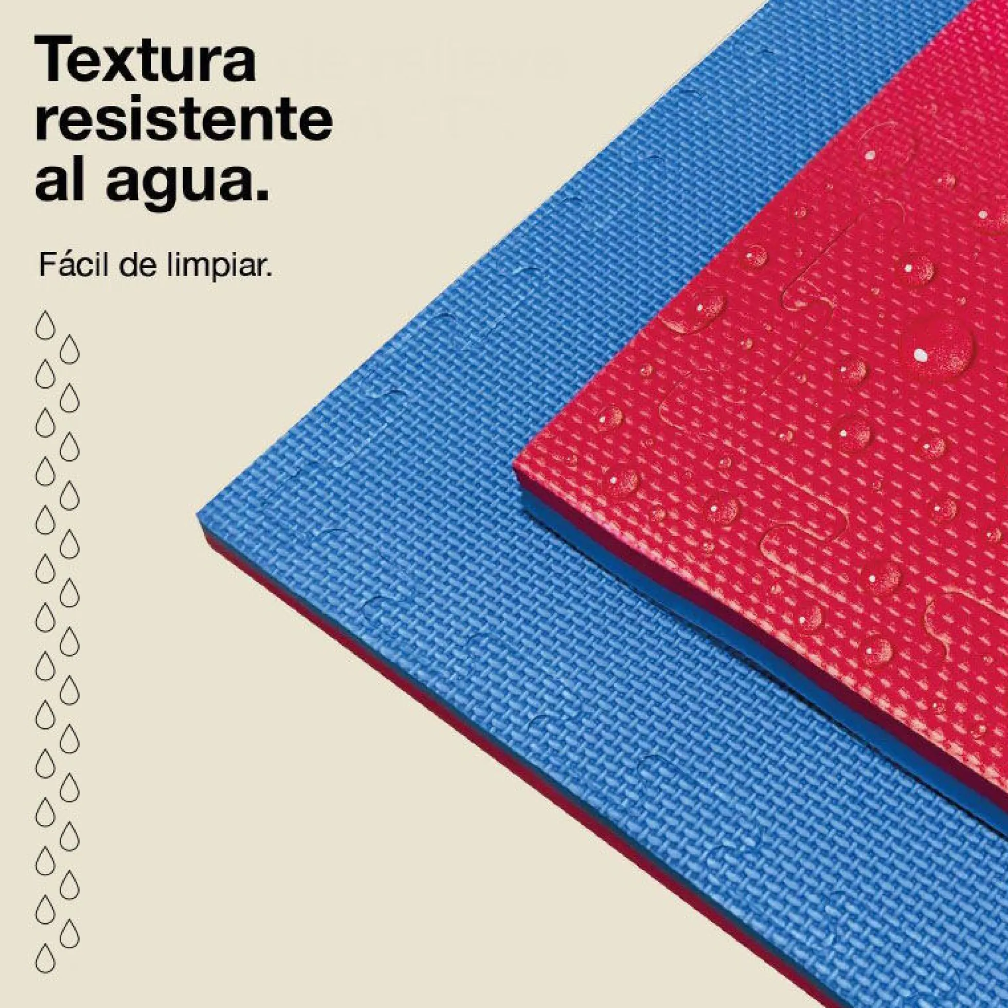 Tatami Puzzle 2,5cm 100x100cm – Efecto Madera/negro Jowy