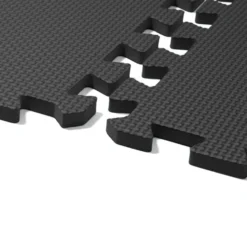 Tatami Puzzle 1cm 60x60cm – Pack 4 Uds (t60-4) Negro Jowy