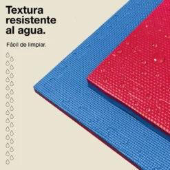 Tatami Puzzle 2cm 100x100cm, Pack 4 Unidades – Superficie T Rojo/azul Jowy