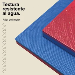 Tatami Puzzle 4cm 100x100cm – Superficie T Azul/rojo Jowy