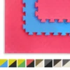 Tatami Puzzle Eva Para Suelo Infantil 1x1m X25mm Rojo - Azul Pack Ahorro 10 Unidades