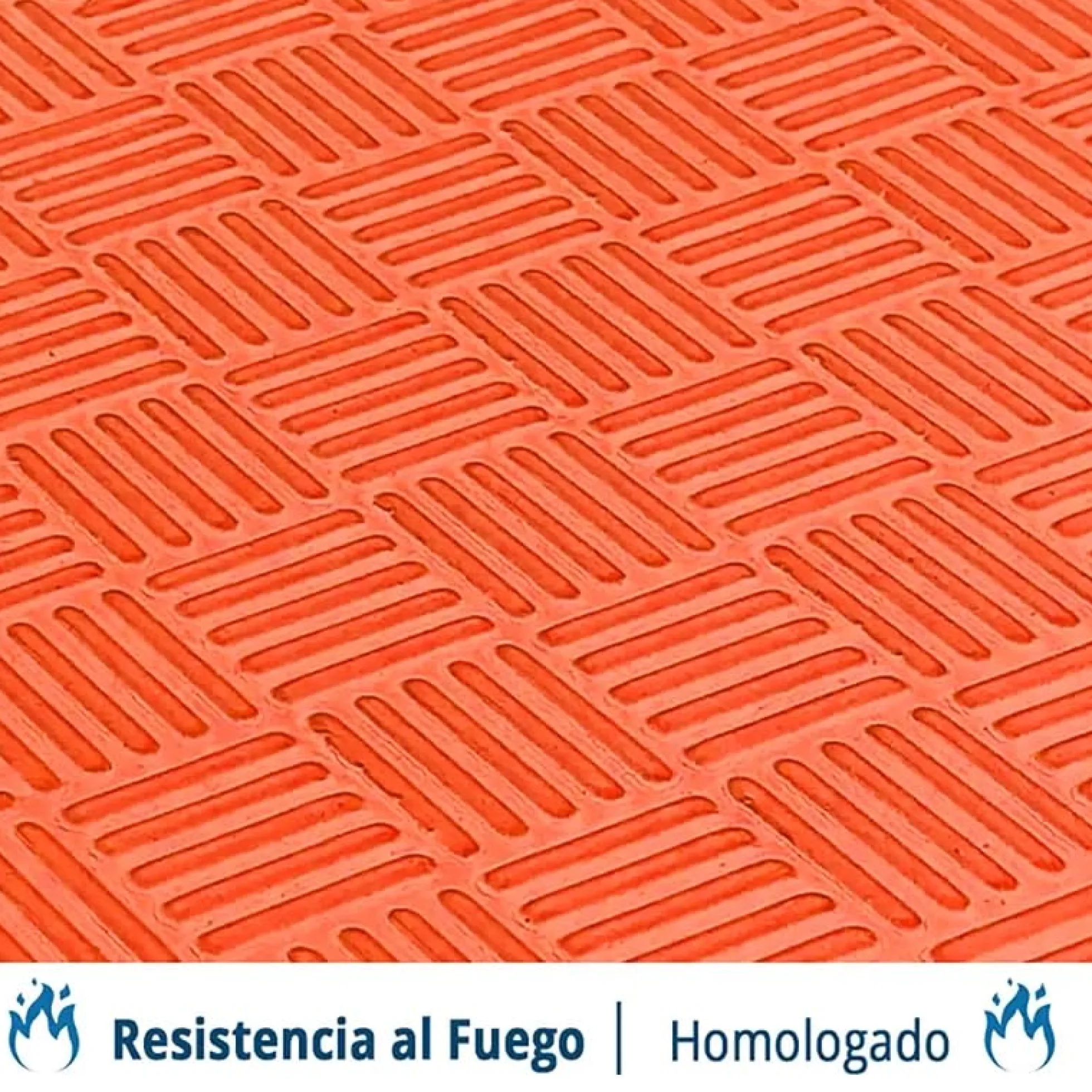 Tatami Puzzle Eva Para Suelo Infantil 1x1m X20mm Naranja - Lila Pack Ahorro 12 Unidad