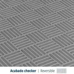 Tatami Puzzle Eva Para Suelo Infantil 1x1m X40mm Negro - Gris Pack Ahorro 30 Unidades