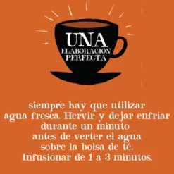 Té Blanco con Naranja Bio Cupper 20 bolsitas