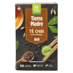 Té chai con especias Comercio Justo bioTierra Madre Oxfam Intermón 40 g