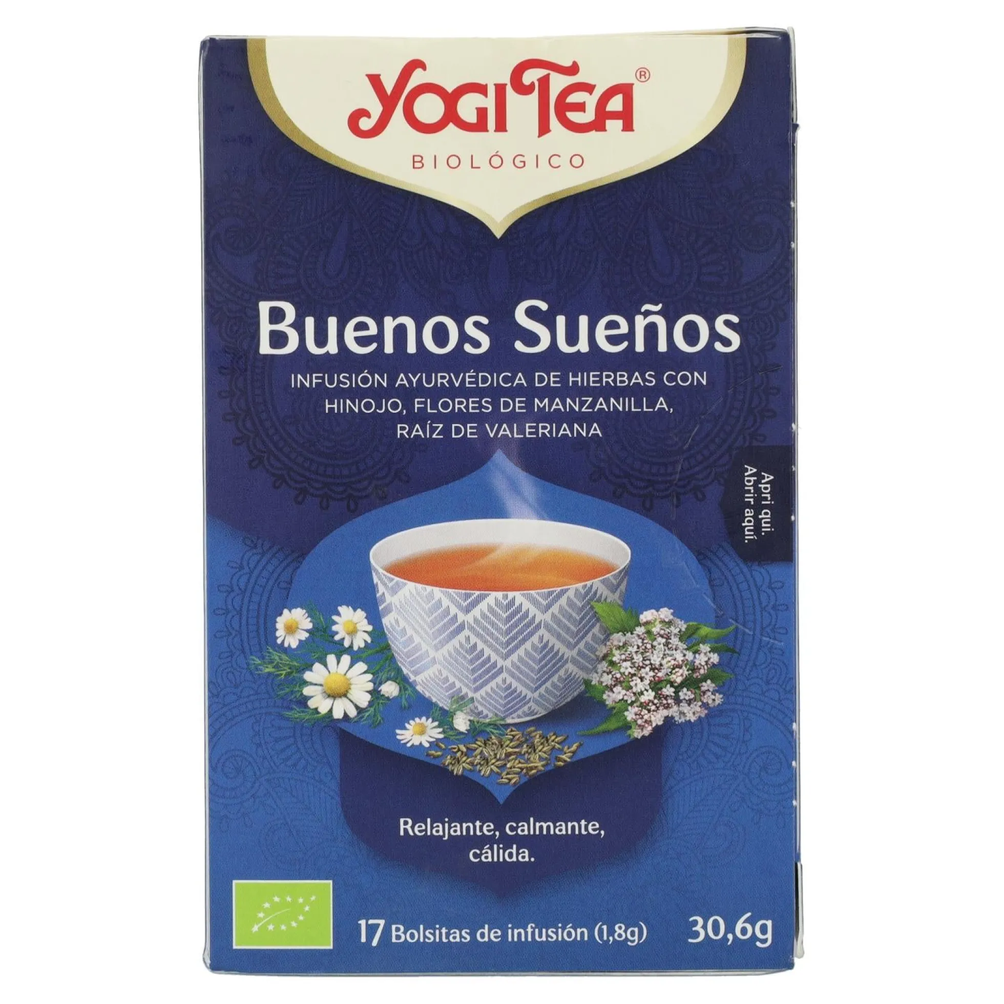 Tea BIO Buenos Sueños Yogi Tea 17 bolsitas