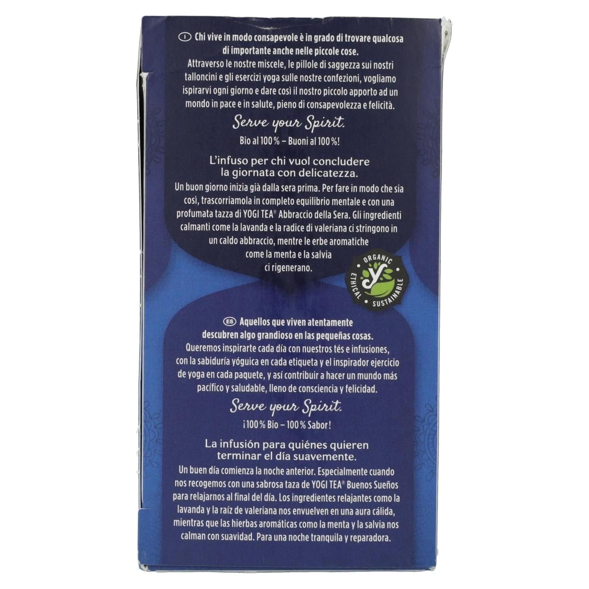 Tea BIO Buenos Sueños Yogi Tea 17 bolsitas