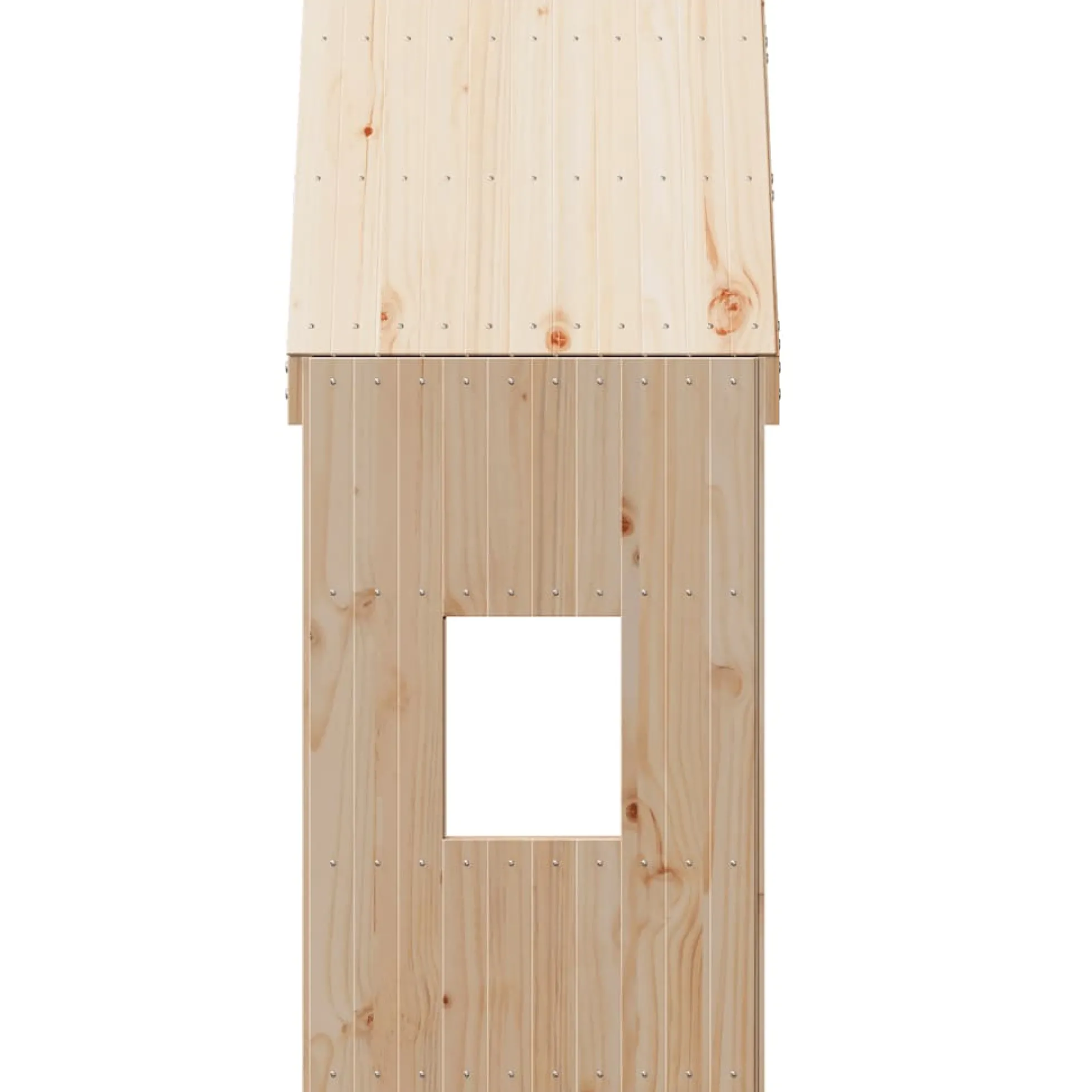 Techo De Cama Infantil Madera Maciza Pino 60x89x134,5 Cm