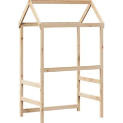 Techo De Cama Infantil Madera Maciza Pino 118x70x176,5 Cm