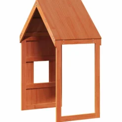 Techo De Cama Infantil Madera Maciza Pino Marrón 60x99x139,5 Cm