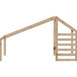 Techo De Cama Infantil Madera Maciza Pino 188x82x113 Cm