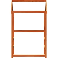 Techo De Cama Infantil Madera Maciza Pino Marrón 98x70x176,5 Cm