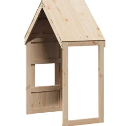 Techo De Cama Infantil Madera Maciza Pino 55x99x139,5 Cm