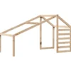 Techo De Cama Infantil Madera Maciza Pino 198x87x113 Cm