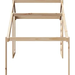 Techo De Cama Infantil Madera Maciza Pino 198x87x113 Cm