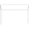 Techo De Cama Infantil Madera Maciza Blanco 207x95,5x159 Cm