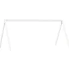 Techo De Cama Infantil Madera Maciza Pino Blanco 199x95,5x88 Cm