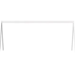 Techo De Cama Infantil Madera Maciza Pino Blanco 199x95,5x88 Cm