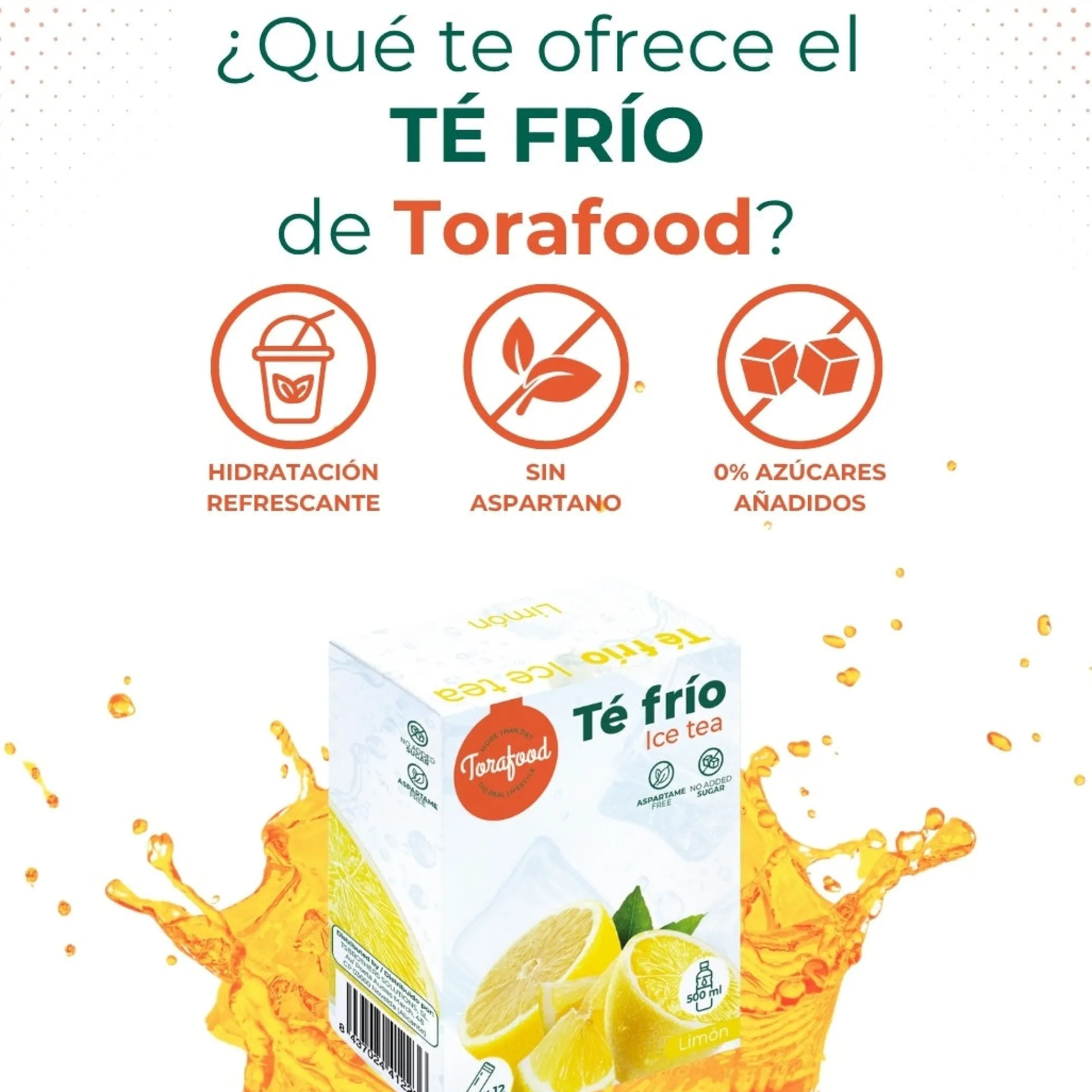 Te Frio Limon Torafood 36g (12 Sachets X 3g)