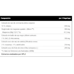 Tensiobest - 90 Cápsulas Vegetales - Sistema Circulatorio - Vitobest