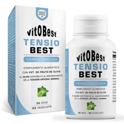 Tensiobest - 90 Cápsulas Vegetales - Sistema Circulatorio - Vitobest