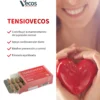Tensiovecos Vecos 90 Cápsulas | Corazon Saludable Y Antioxidantes | Potasio + Olivo + Ajo