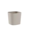 Teraplast Macetero De Plástico Reciclado Cuadrado Capri Cloud 19cm
