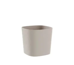 Teraplast Macetero De Plástico Reciclado Cuadrado Capri Cloud 19cm