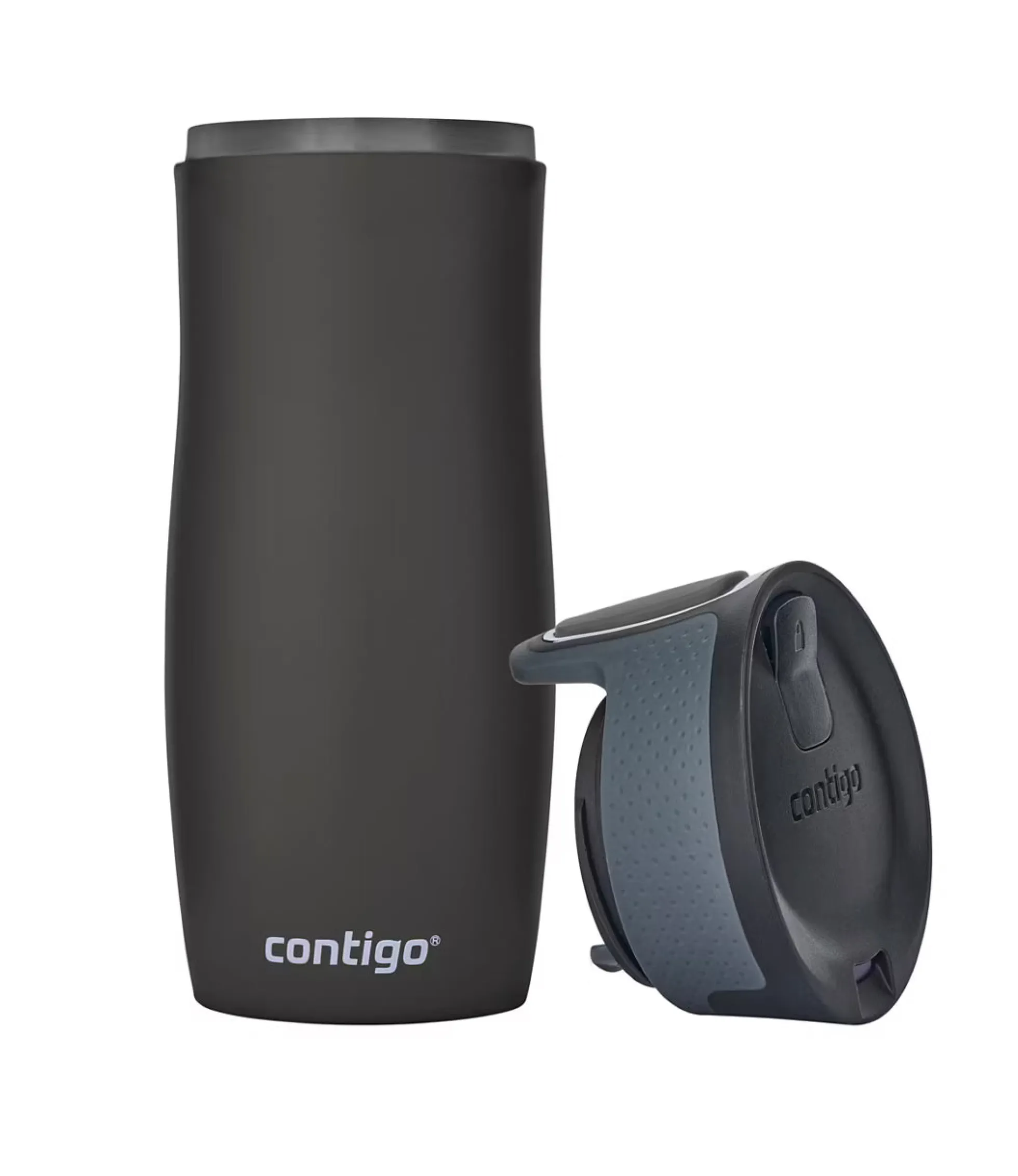 Termo Acero Inoxidable West Loop SS 470ML con Autosellado Gris Mate Contigo