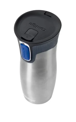 Termo Acero Inoxidable West Loop SS 470ML con Autosellado Acero Contigo