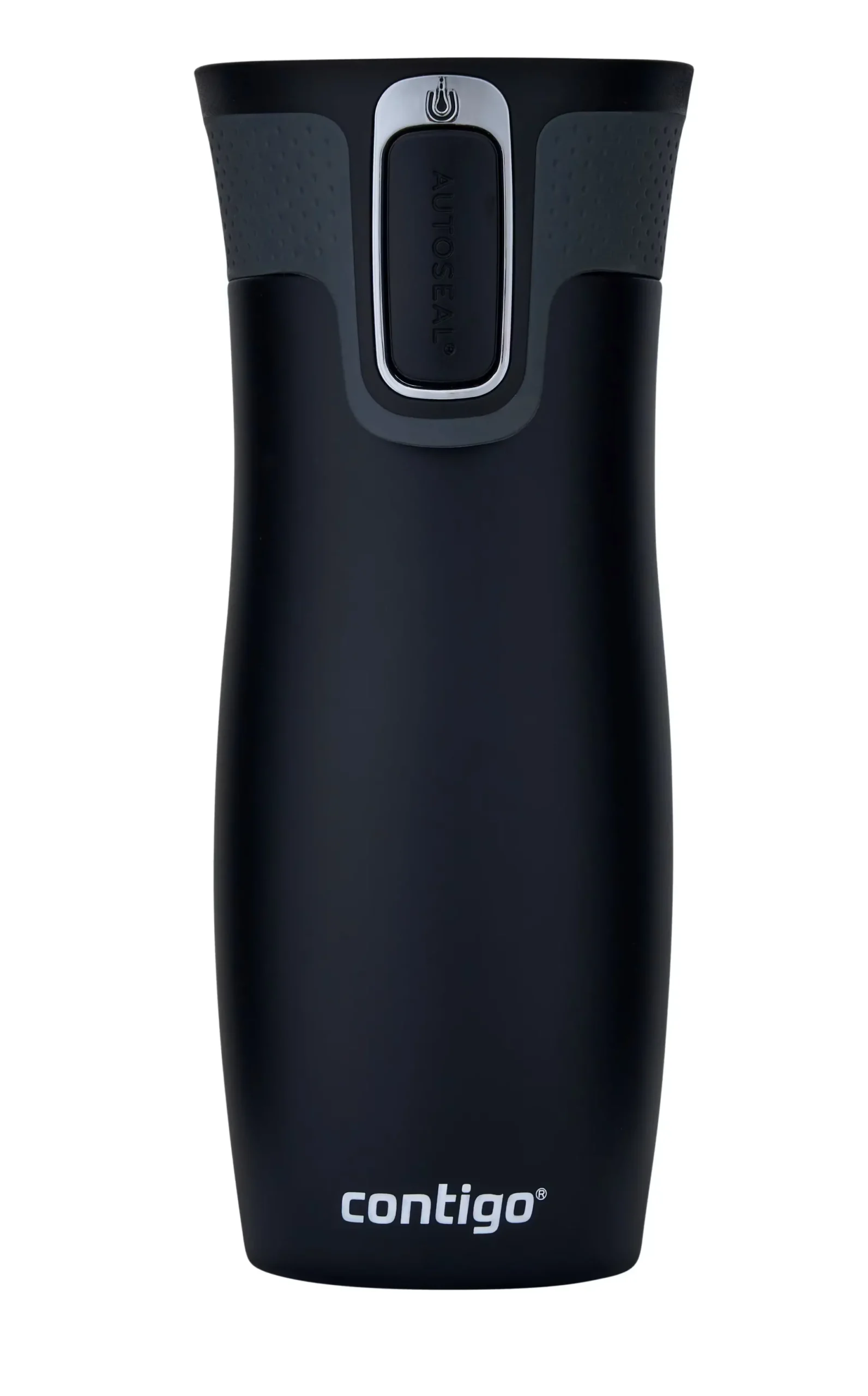 Termo Acero Inoxidable West Loop SS 470ML con Autosellado Negro Mate Contigo