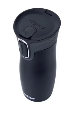 Termo Acero Inoxidable West Loop SS 470ML con Autosellado Negro Mate Contigo