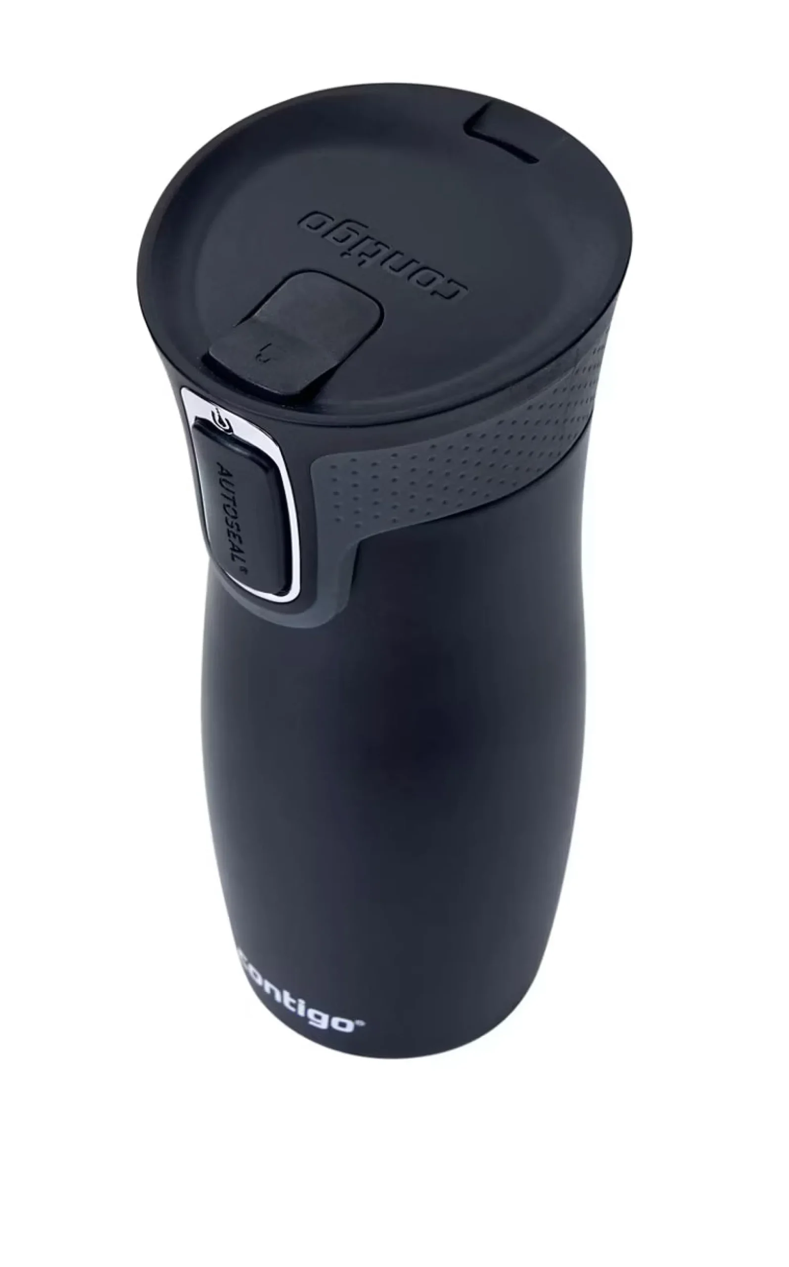 Termo Acero Inoxidable West Loop SS 470ML con Autosellado Negro Mate Contigo