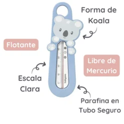 Termometro Del Agua Para Bebés Animalitos Raccon