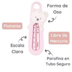 Termometro Del Agua Para Bebés Animalitos Oso